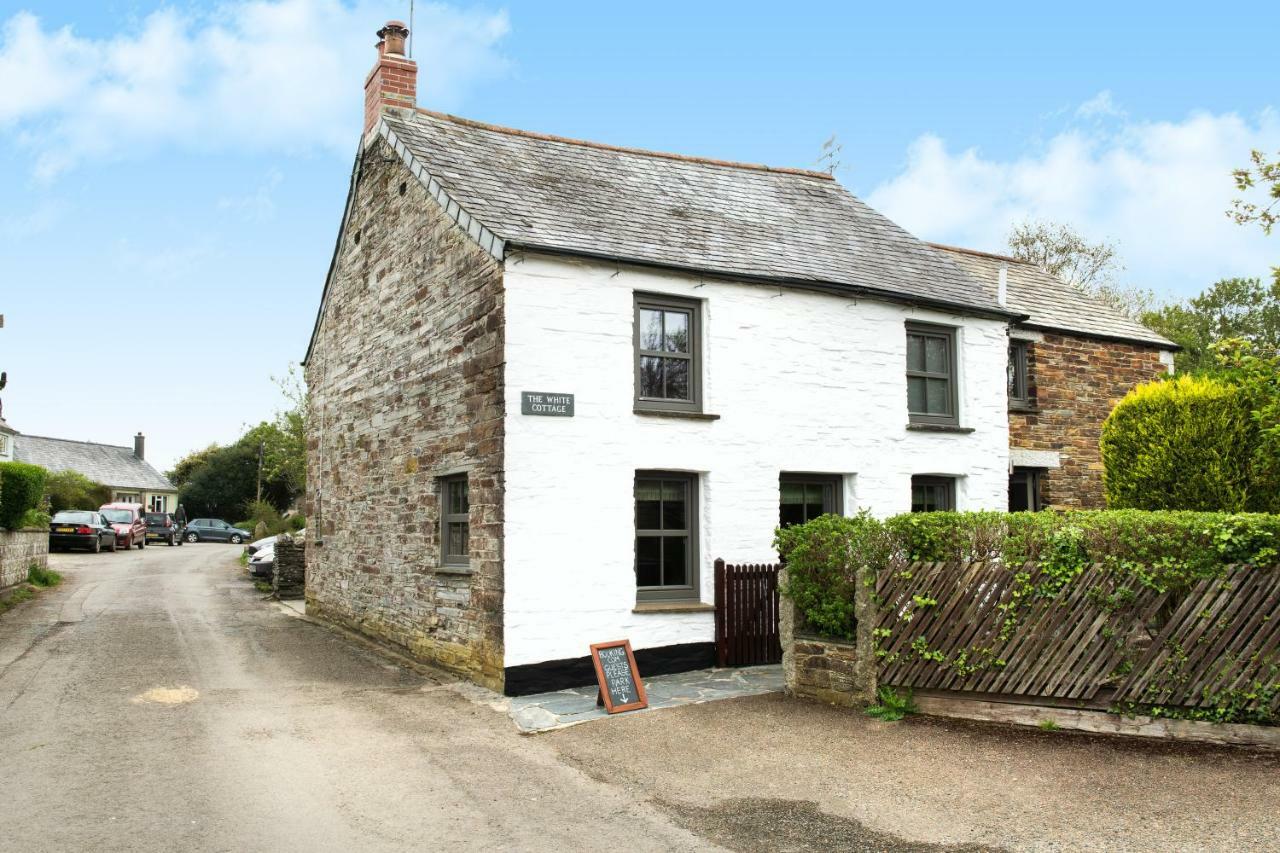 The White Cottage B&B Saint Teath Exterior foto